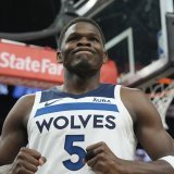 Anthony Edwards et les Wolves ont balayé les Suns au 1er tour KEYSTONE/AP/Ross D. Franklin